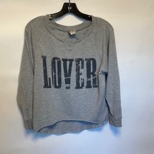 Haute Hippie Crop Jearsy Top